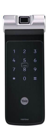 Yale Parmak İzli Şifreli Akıllı Ahşap Kapı Kilidi YDD724A
