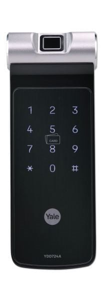 Yale Parmak İzli Şifreli Akıllı Ahşap Kapı Kilidi YDD724A