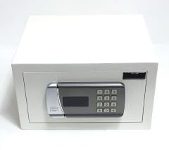 Kale KK 190 Motorlu Elektronik Şifreli Dijital Para Kasası Krem - KKLAP190