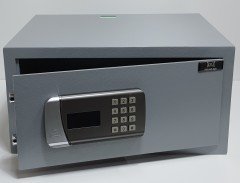 Kale KK 220 Motorlu Elektronik Şifreli Dijital Para Kasası Açık Gri - KKLAP220