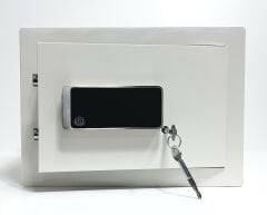 Kale KK ECO 250D Dokunmatik Şifreli Motorlu Ev Ofis Tipi Para Kasası Krem