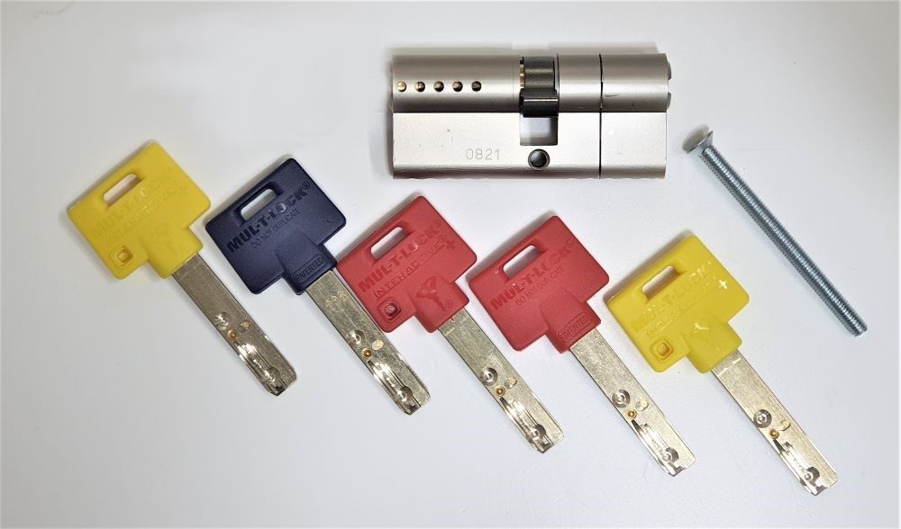 Multlock Mtl600 Interactive Yüksek Güvenli Tuzaklı Barel 71 MM 5 Anahtarlı