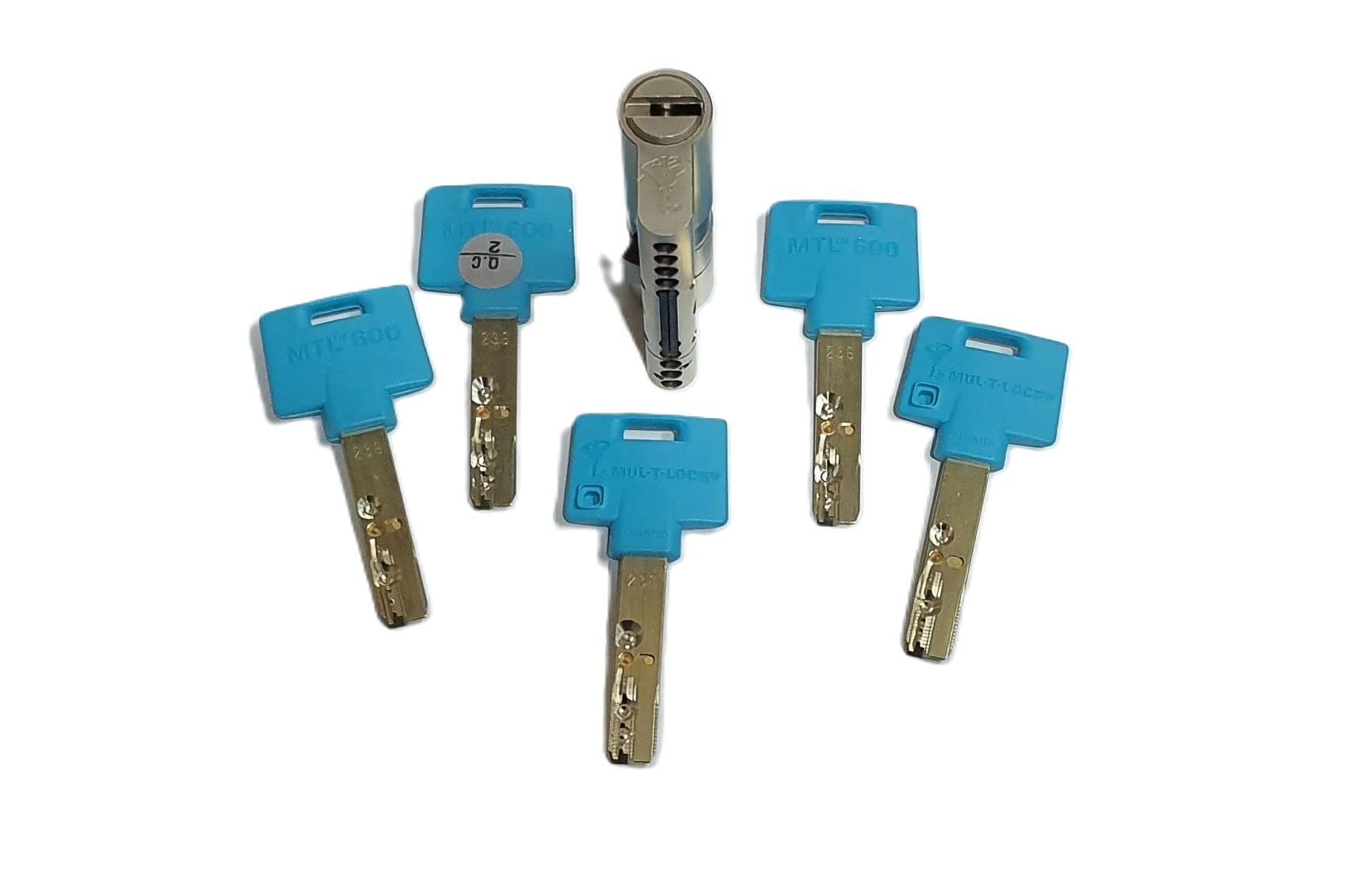 Multlock Mtl600  Yüksek Güvenli Tuzaklı Çelik Takviyeli  Barel 69 MM