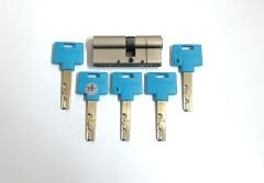Multlock Mtl600  Yüksek Güvenli Tuzaklı Çelik Takviyeli  Barel 69 MM 5 Anahtarlı