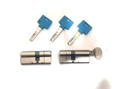 Multlock Mtl600  Yüksek Güvenli Tuzaklı Çelik Takviyeli  İkiz Barel Seti 69 MM