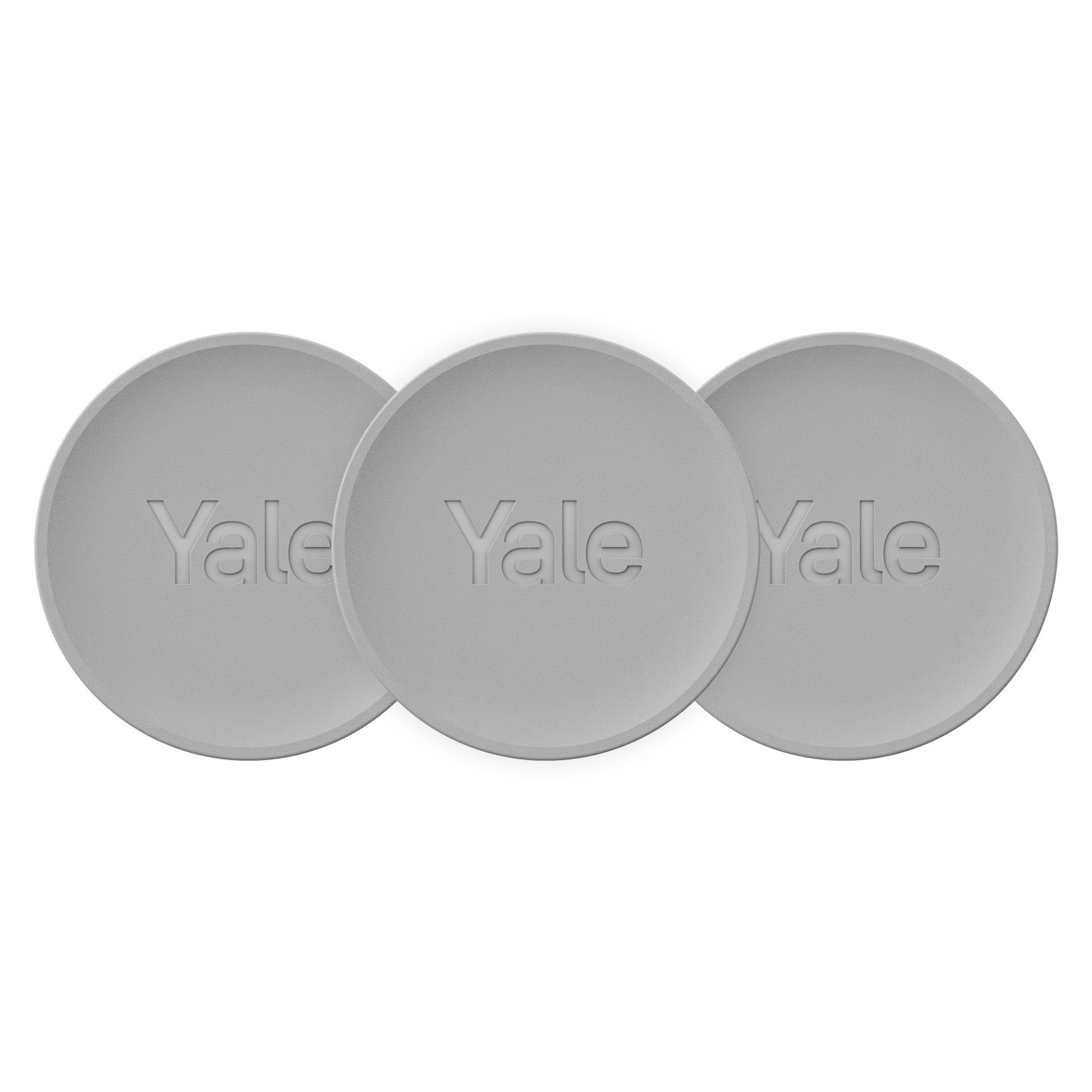 Yale Dot® - Siyah - 3'lü Paket Gümüş
