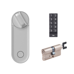 Yale Linus L2 Akıllı Kilit Seti Gümüş Linus, Barel ve Tuş Takımı