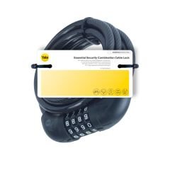 Yale Essential Kablolu Bisiklet Kilidi Şifreli YCC0/10/180/2
