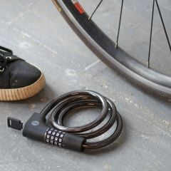 Yale Essential Kablolu Bisiklet Kilidi - Şifreli - Anahtarlı YCC0/12/100/2