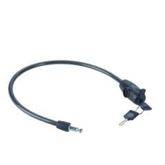 Yale Essential Kablolu Bisiklet Kilidi 10mm - Anahtarlı YCK0/10/60/2