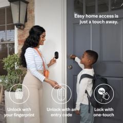 Yale Linus L2 Akıllı Kilit Seti Siyah Linus, Barel ve Parmak İzli Tuş Takımı