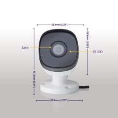 Yale SV-4C-2ABFX-2 Smart Home Cctv Set Beyaz Seri