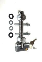 Yuma Pimapen Kapı Emniyet Aparatı Yale 60 mm Krom Asma Kilit Dahil