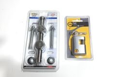 Yuma Pimapen Kapı Emniyet Aparatı Yale 60 mm Krom Asma Kilit Dahil