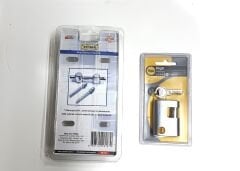 Yuma Pimapen Kapı Emniyet Aparatı Yale 60 mm Krom Asma Kilit Dahil