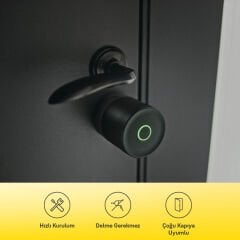 Yale Linus Akıllı Kilit L2 Lite  - Siyah