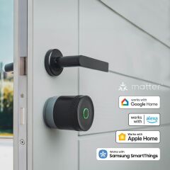 Yale Linus L2 Lite Akıllı Kilit Seti Siyah Linus, Barel ve Wi-Fi Köprüsü