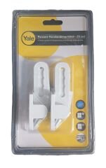 Yale P-2P1117-WE Pencere Havalandırma kilidi 2li