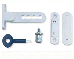 Yale P-2P1117-WE Pencere Havalandırma kilidi 2li