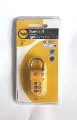 Yale Klipsli Şifreli Asma Kilit (TSA Onaylı) YTP2/26/216/1Y