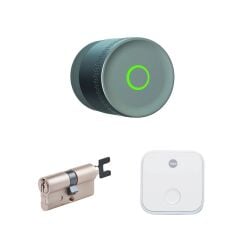 Yale Linus L2 Lite Akıllı Kilit Seti Gümüş Linus, Barel ve Wi-Fi Köprüsü